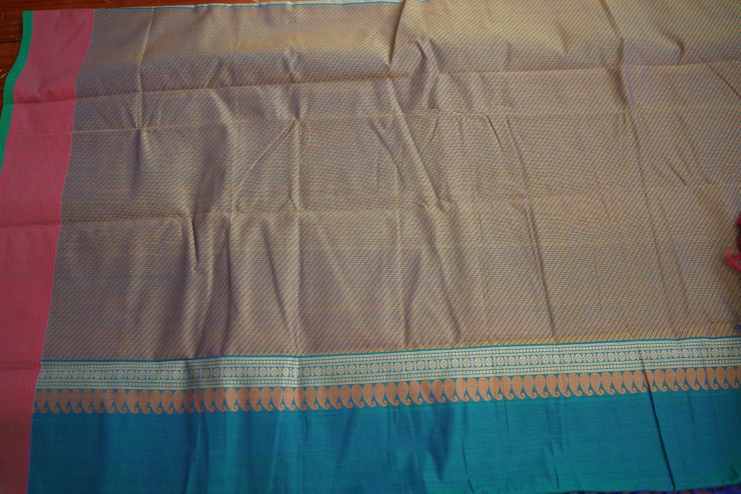 Kanchi handloom Cotton Saree PC16909