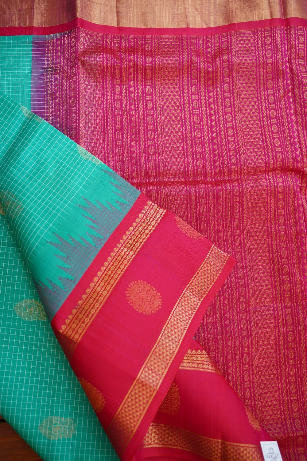 Kanchi Handloom Silk Cotton Saree PC13231