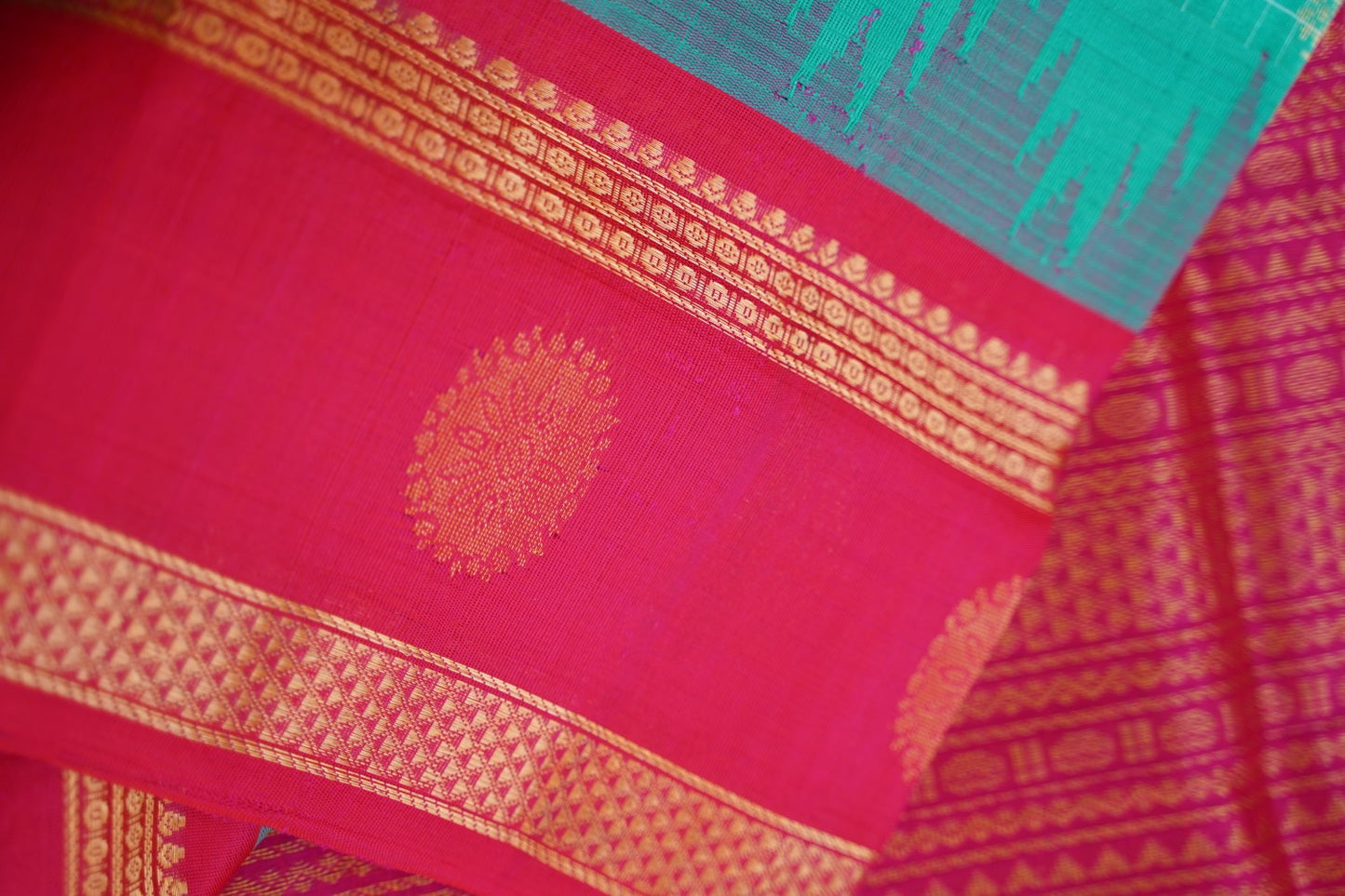 Kanchi Handloom Silk Cotton Saree PC13231