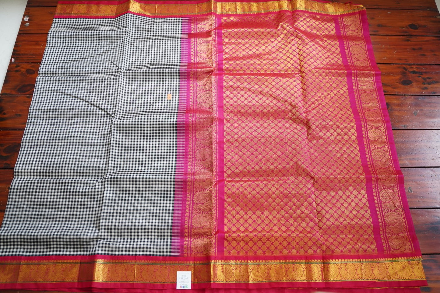 Kanchi Handloom Silk Cotton Saree-PC15718