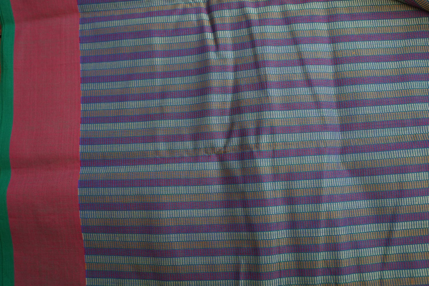 Kanchi handloom Cotton Saree PC16909