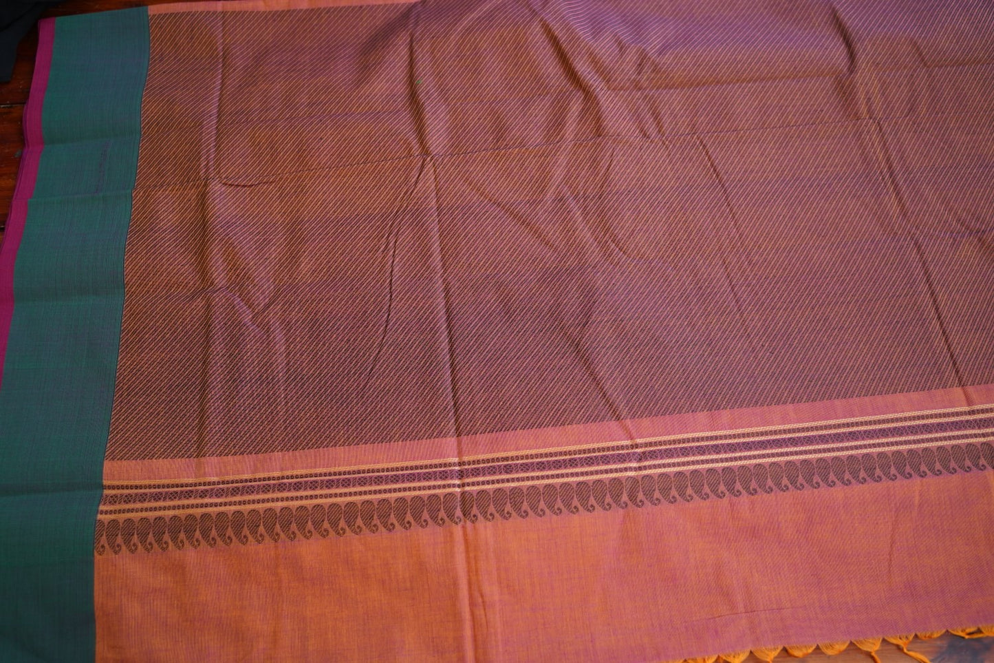 Kanchi handloom Cotton Saree PC16913