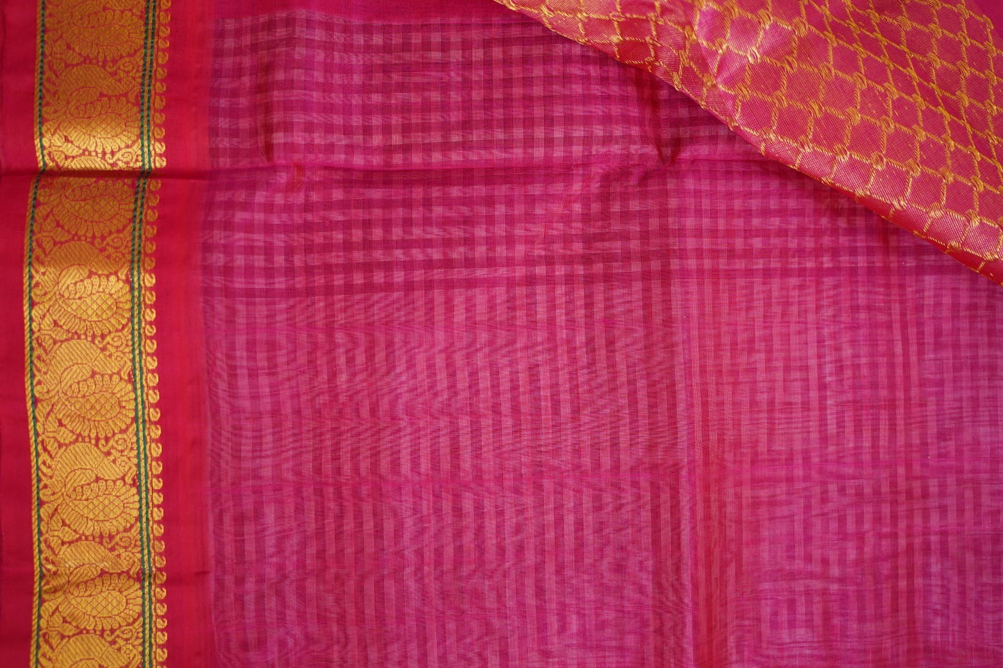 Kanchi Handloom Silk Cotton Saree-PC15718