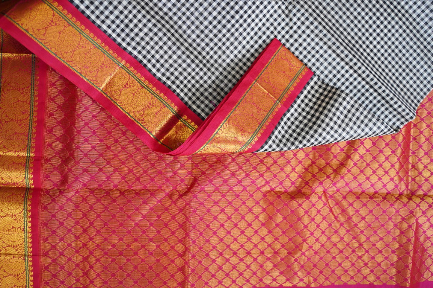 Kanchi Handloom Silk Cotton Saree-PC15718