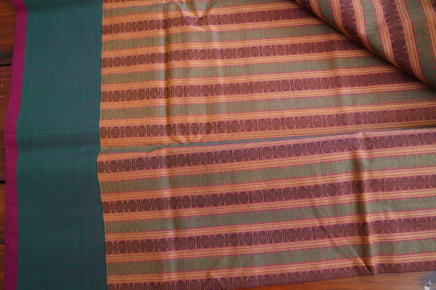 Kanchi handloom Cotton Saree PC16913