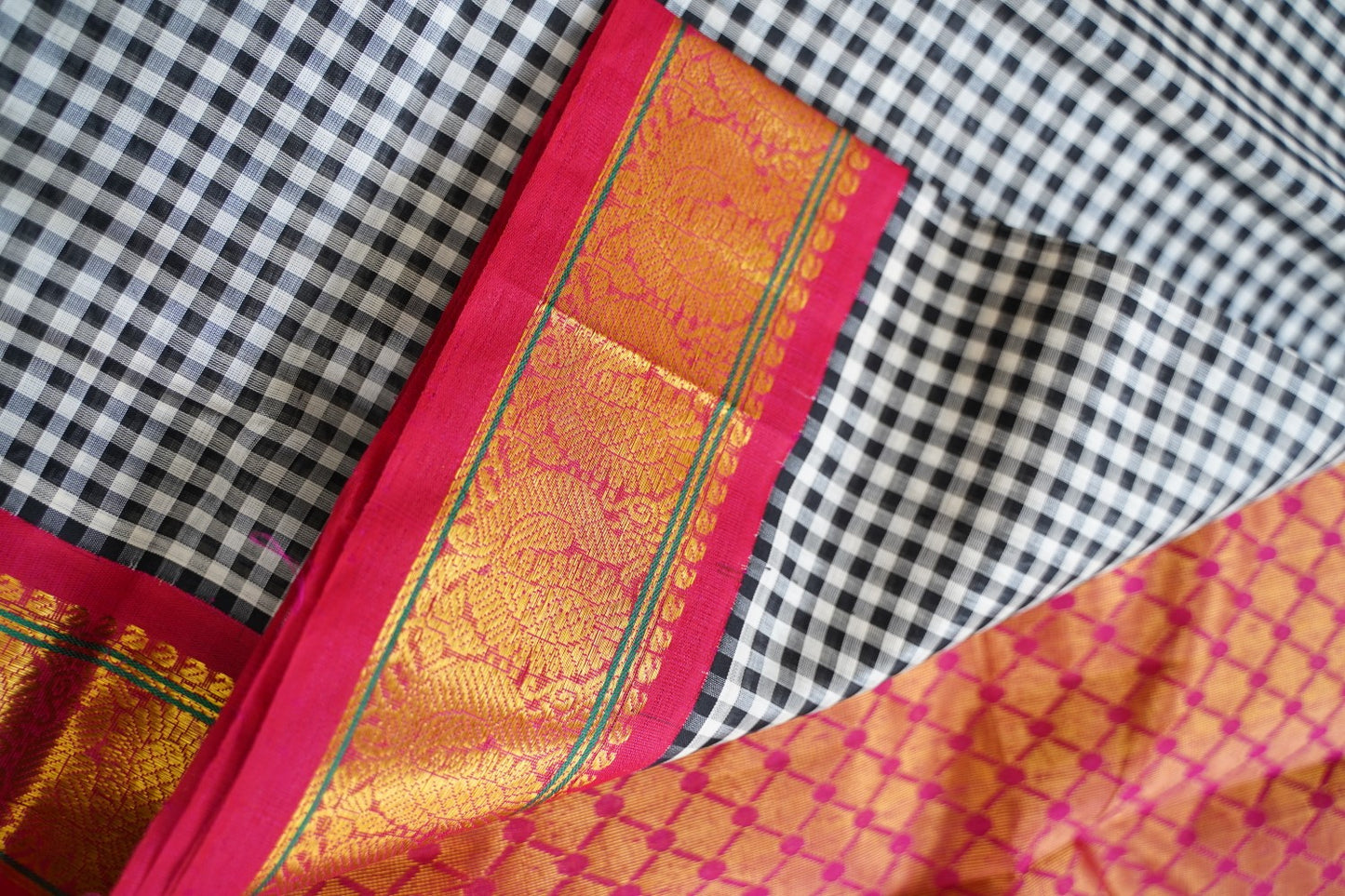 Kanchi Handloom Silk Cotton Saree-PC15718