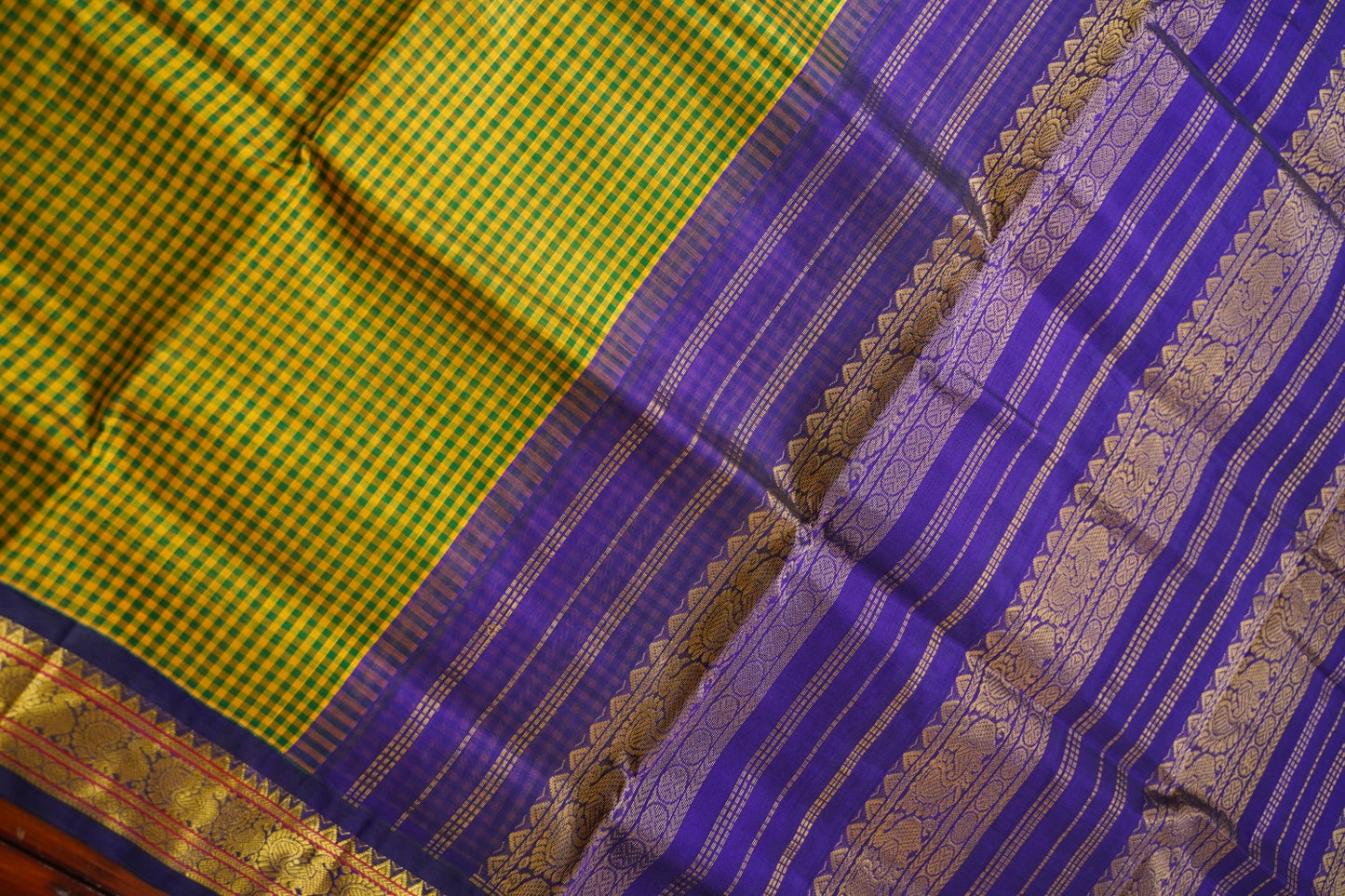 Kanchi Handloom Silk Cotton Saree-PC15721