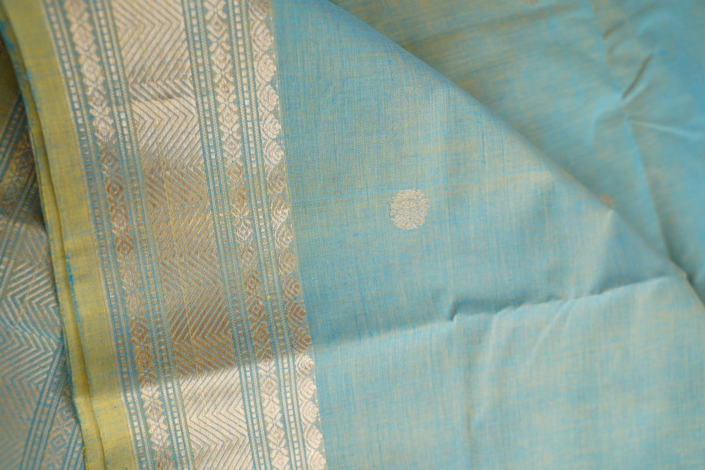 Kanchi handloom Cotton Saree PC16917