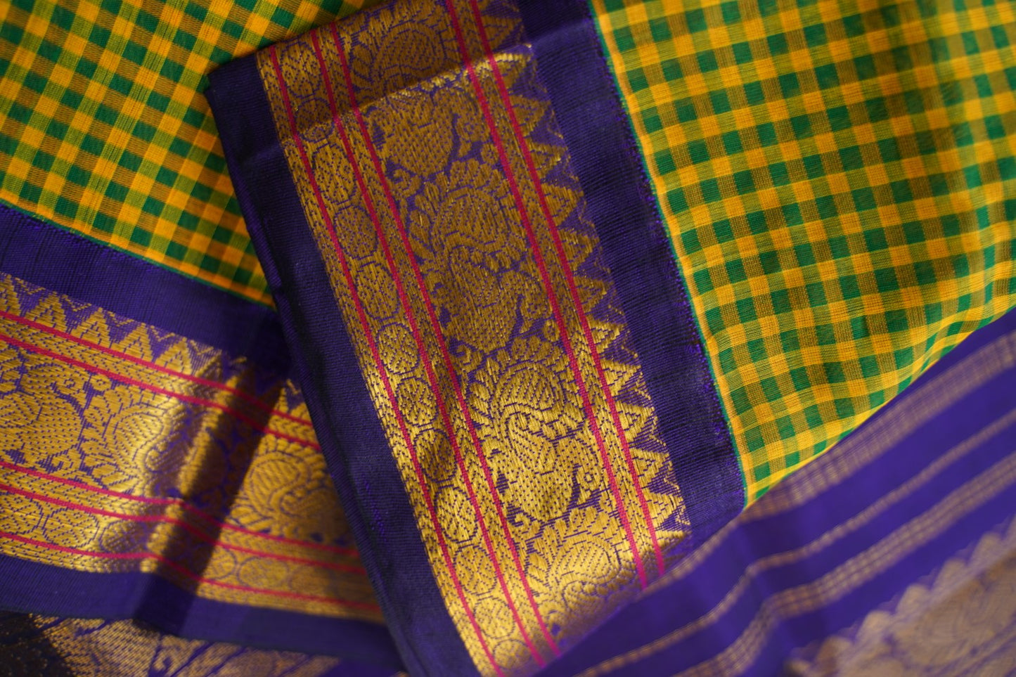 Kanchi Handloom Silk Cotton Saree-PC15721
