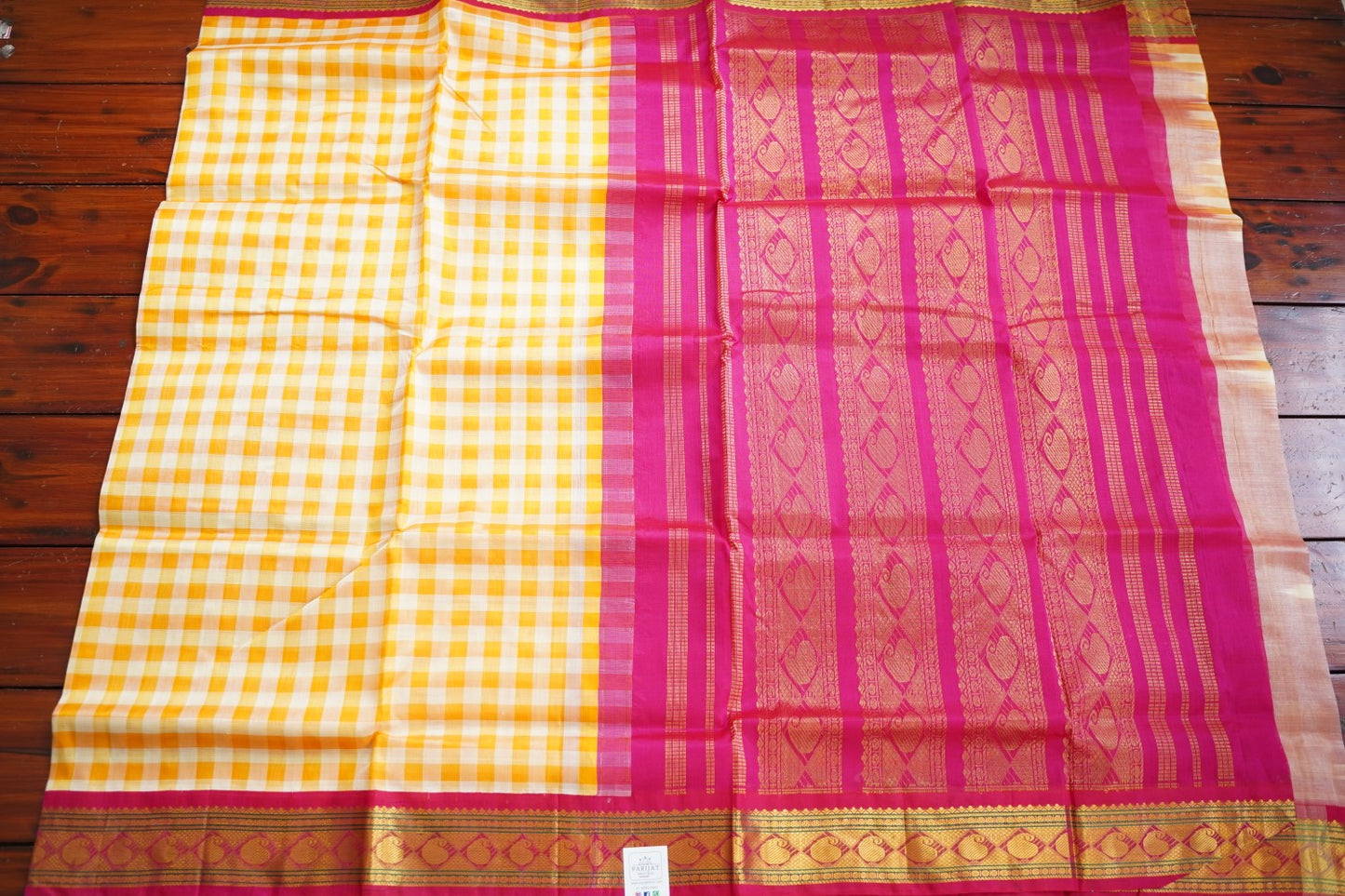 Kanchi Handloom Silk Cotton Saree-PC15716