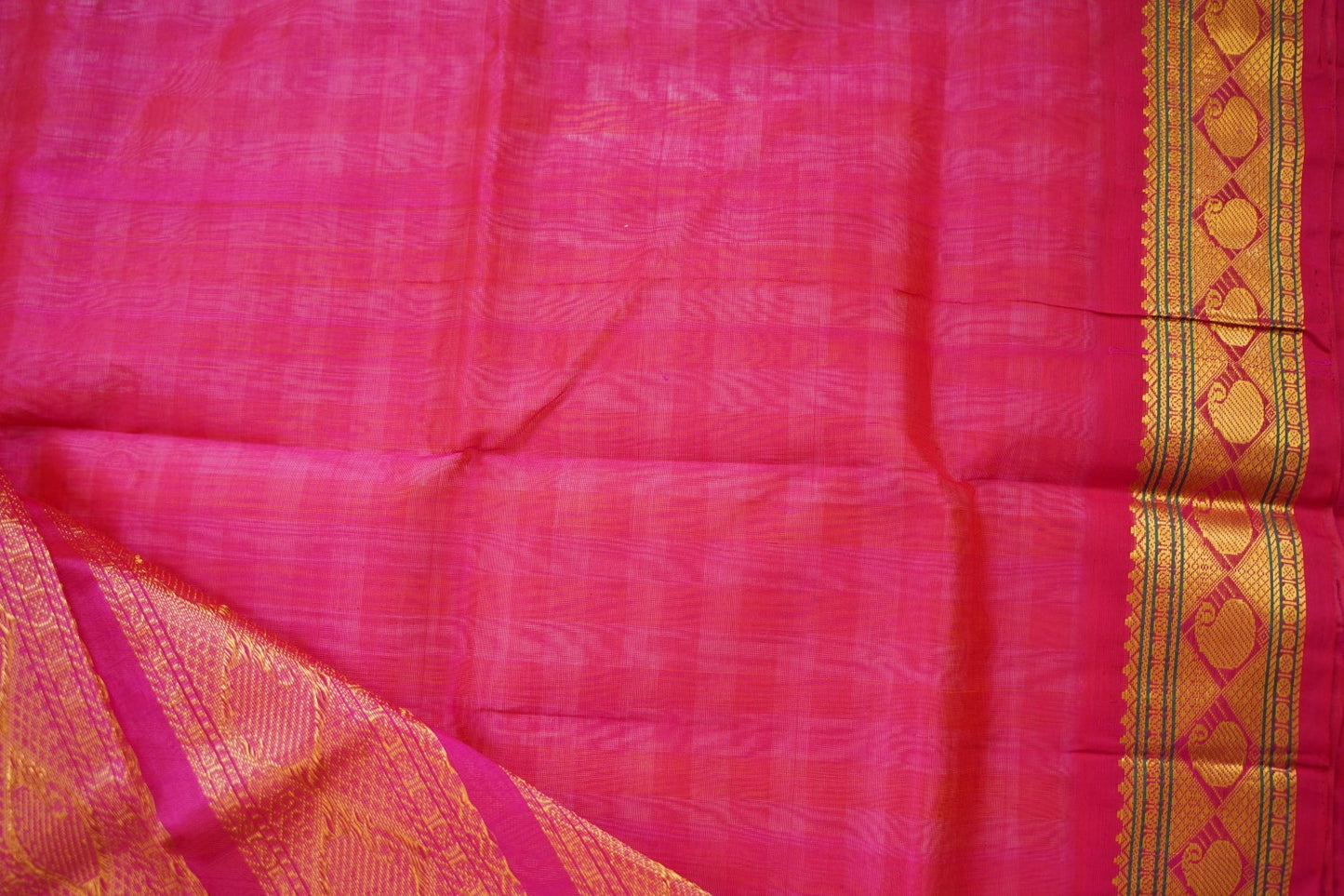 Kanchi Handloom Silk Cotton Saree-PC15716