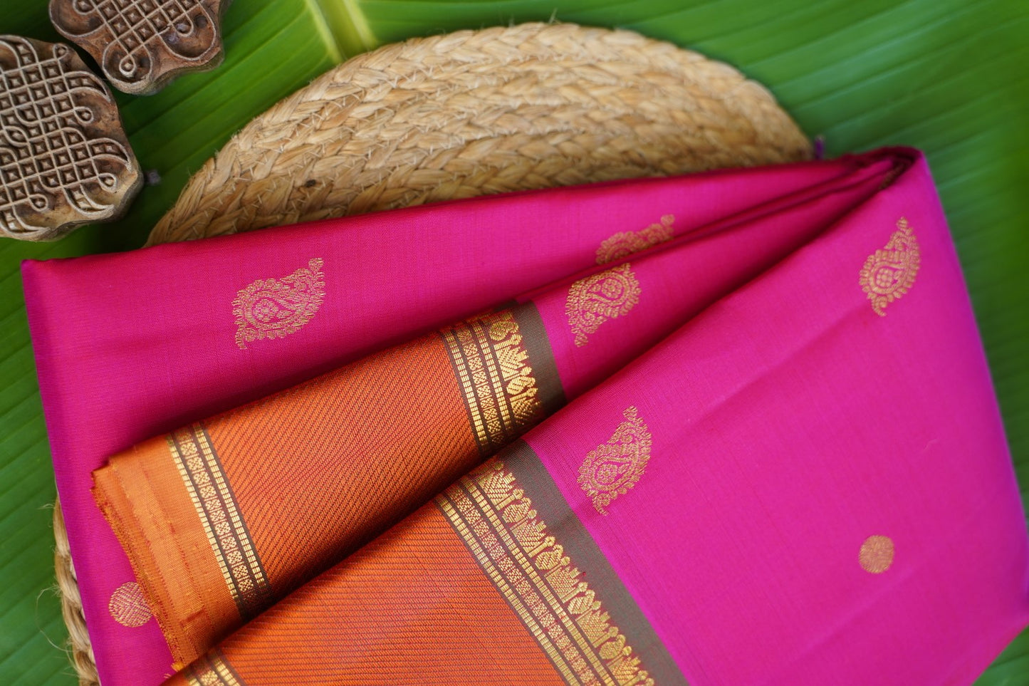 Pure Kanchi Silk Saree PC16920
