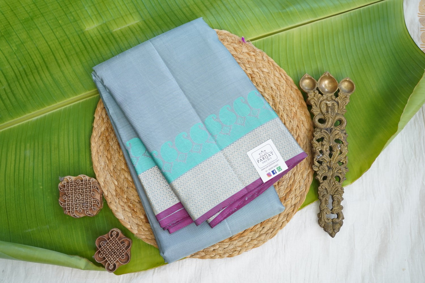 Pure Kanchi Silk Saree PC16949