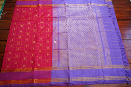 Kanchi Handloom Silk Cotton Saree PC13227