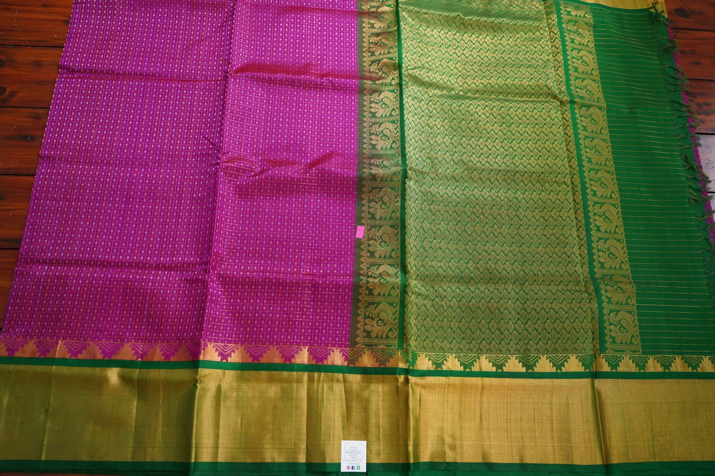 Kanchi Handloom Silk Cotton Saree-PC15728