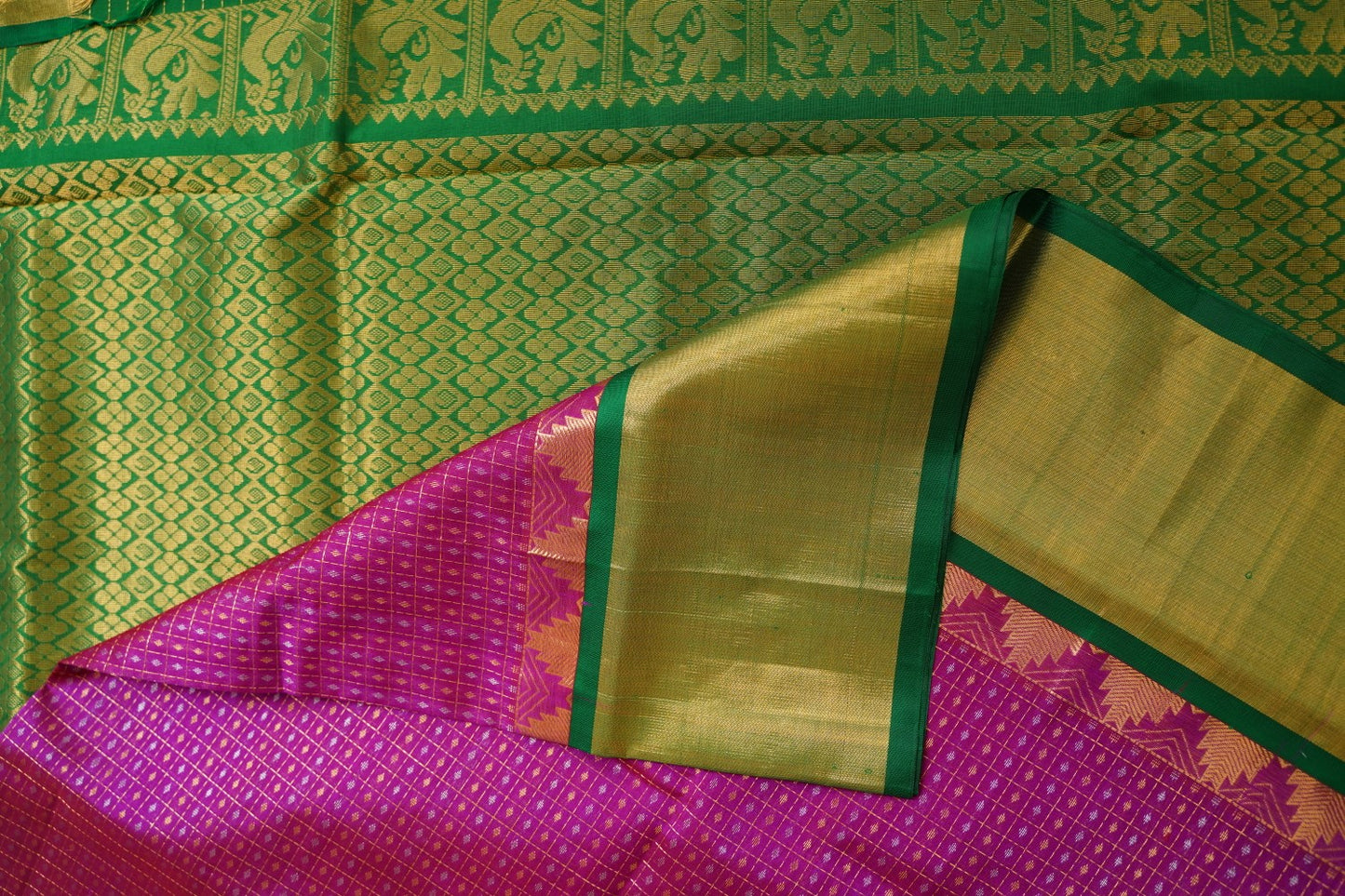 Kanchi Handloom Silk Cotton Saree-PC15728