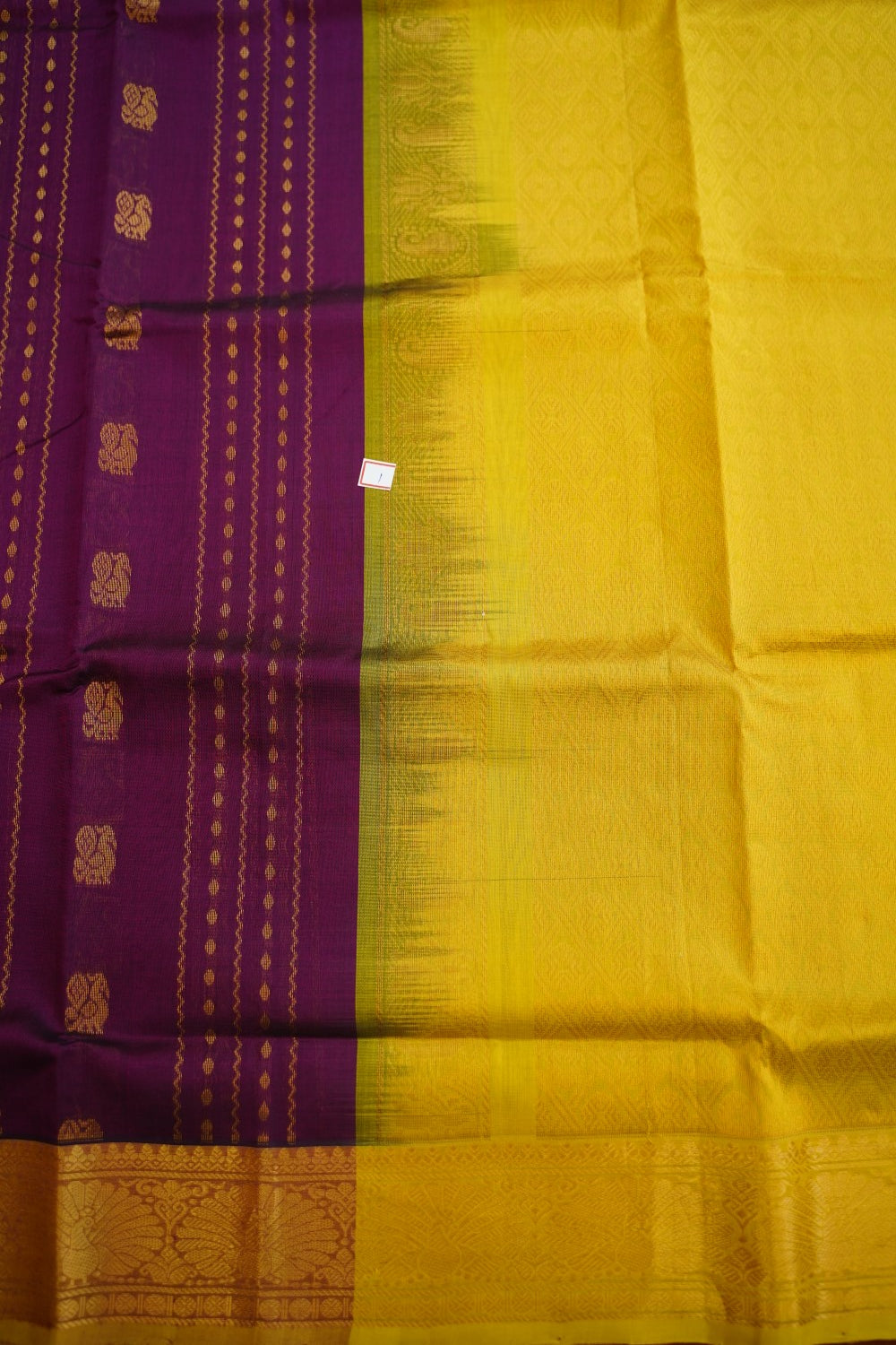 Kanchi Handloom Silk Cotton Saree PC13219