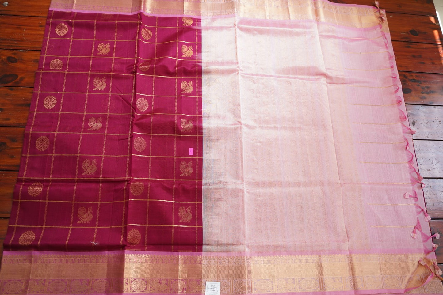 Kanchi Handloom Silk Cotton Saree-PC15729