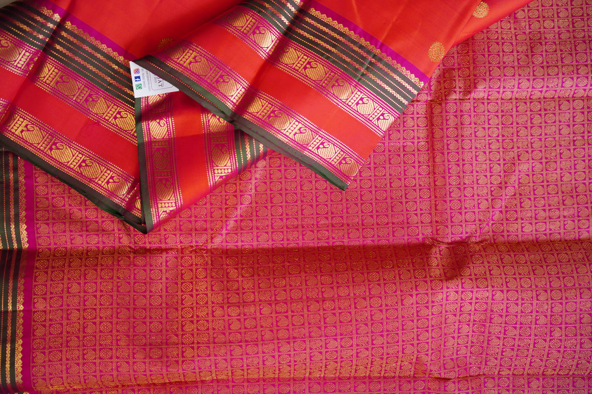 Pure Kanchi Silk Saree -PC14046