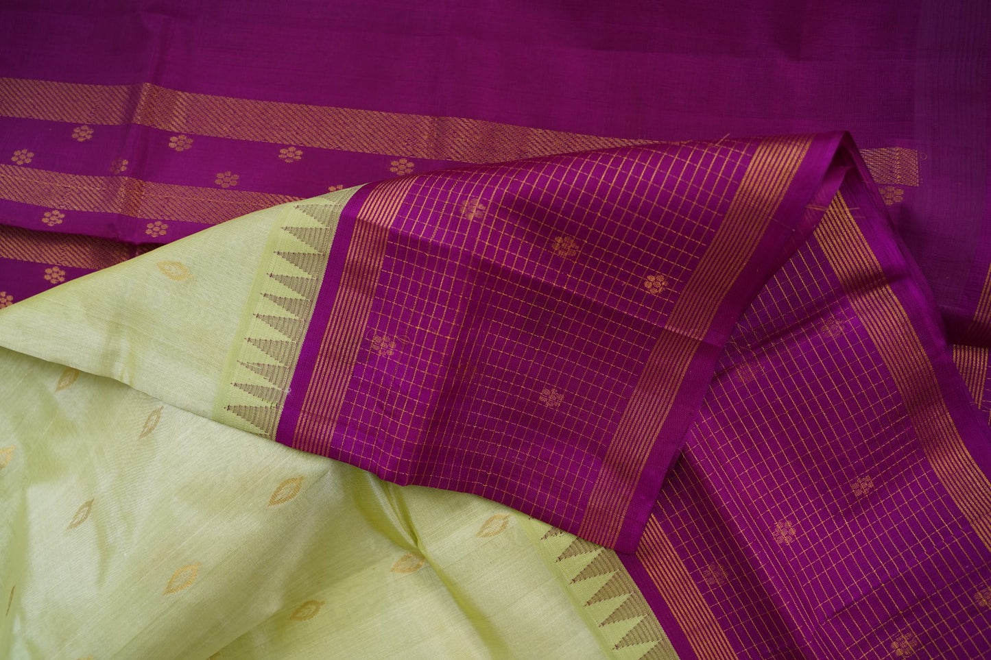 Kanchi Handloom Silk Cotton Saree-PC15727