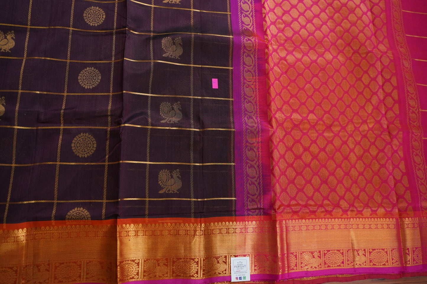 Kanchi Handloom Silk Cotton Saree-PC15734