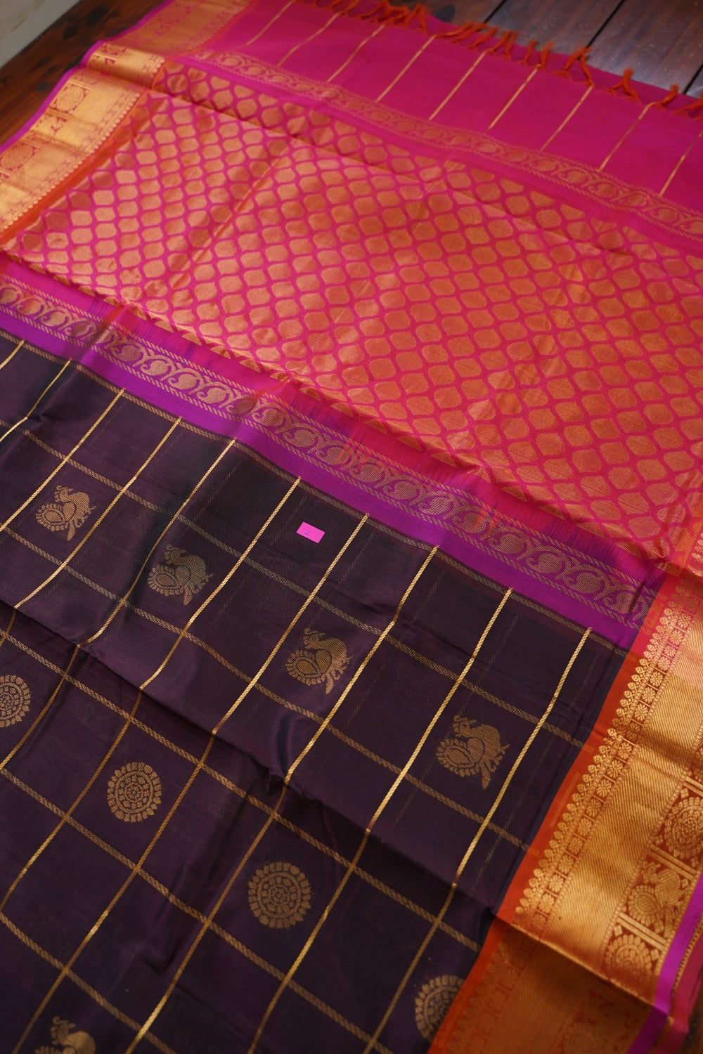 Kanchi Handloom Silk Cotton Saree-PC15734