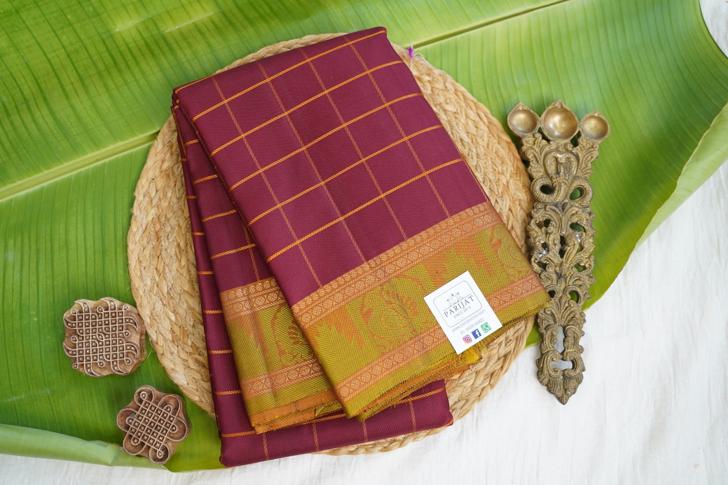 Pure Kanchi Silk Saree PC16936
