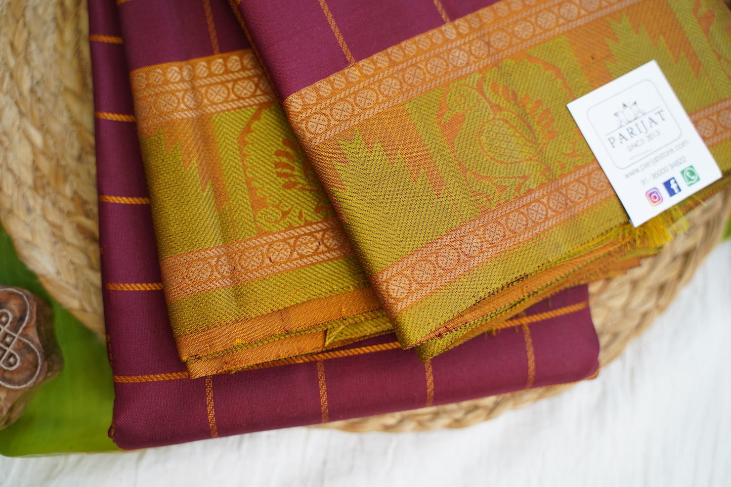 Pure Kanchi Silk Saree PC16936