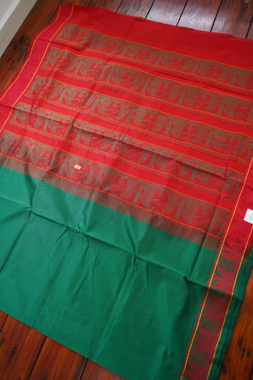 Kanchi Semi Silk Cotton Saree PC15740
