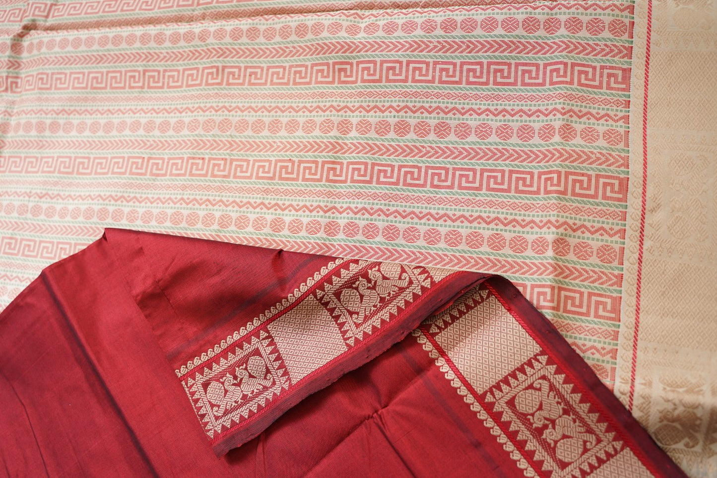 Kanchi Semi Silk Cotton Saree PC15736