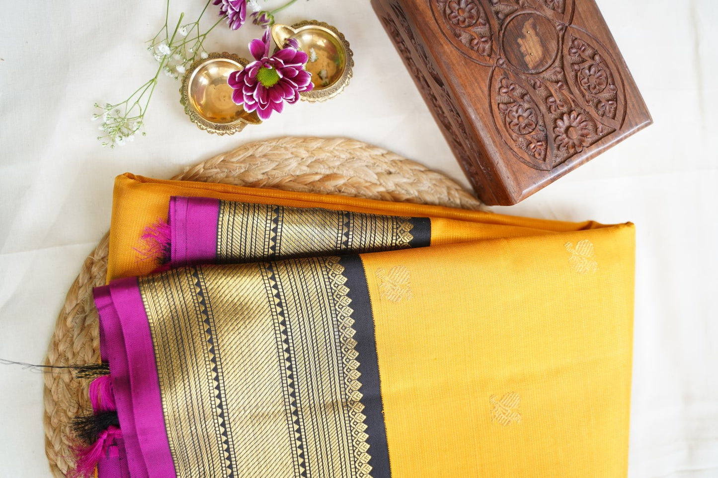 Pure Kanchi vairaoosi Silk Saree -PC13979