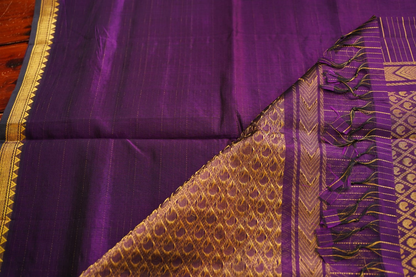 Kanchi Handloom Silk Cotton Saree PC17793