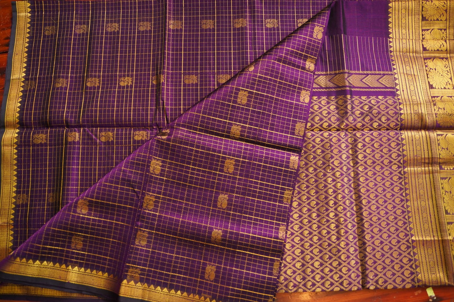 Kanchi Handloom Silk Cotton Saree PC17793