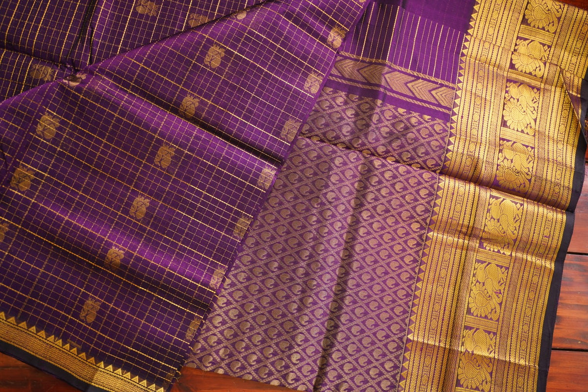 Kanchi Handloom Silk Cotton Saree PC17793