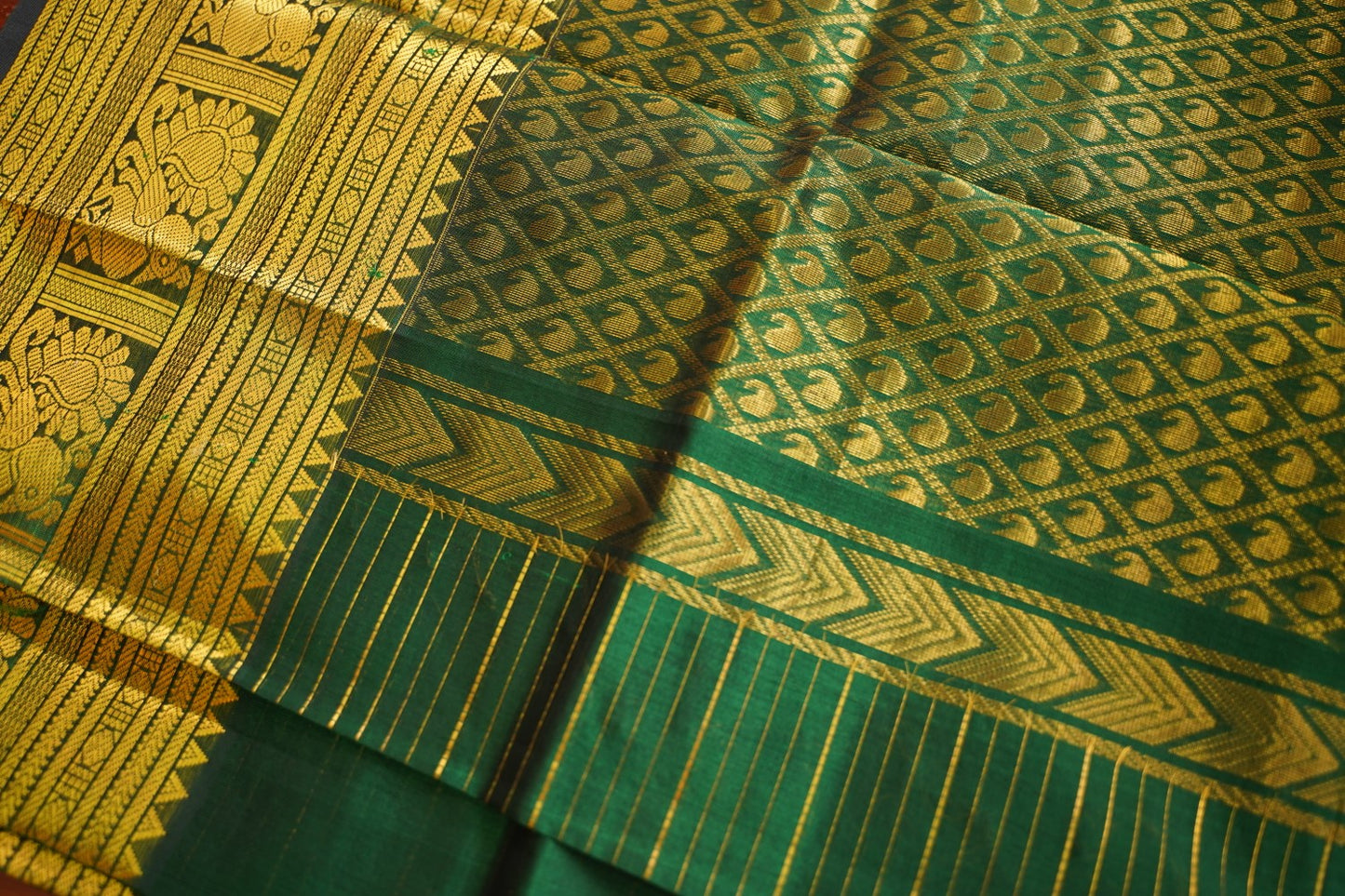 Kanchi Handloom Silk Cotton Saree PC17794