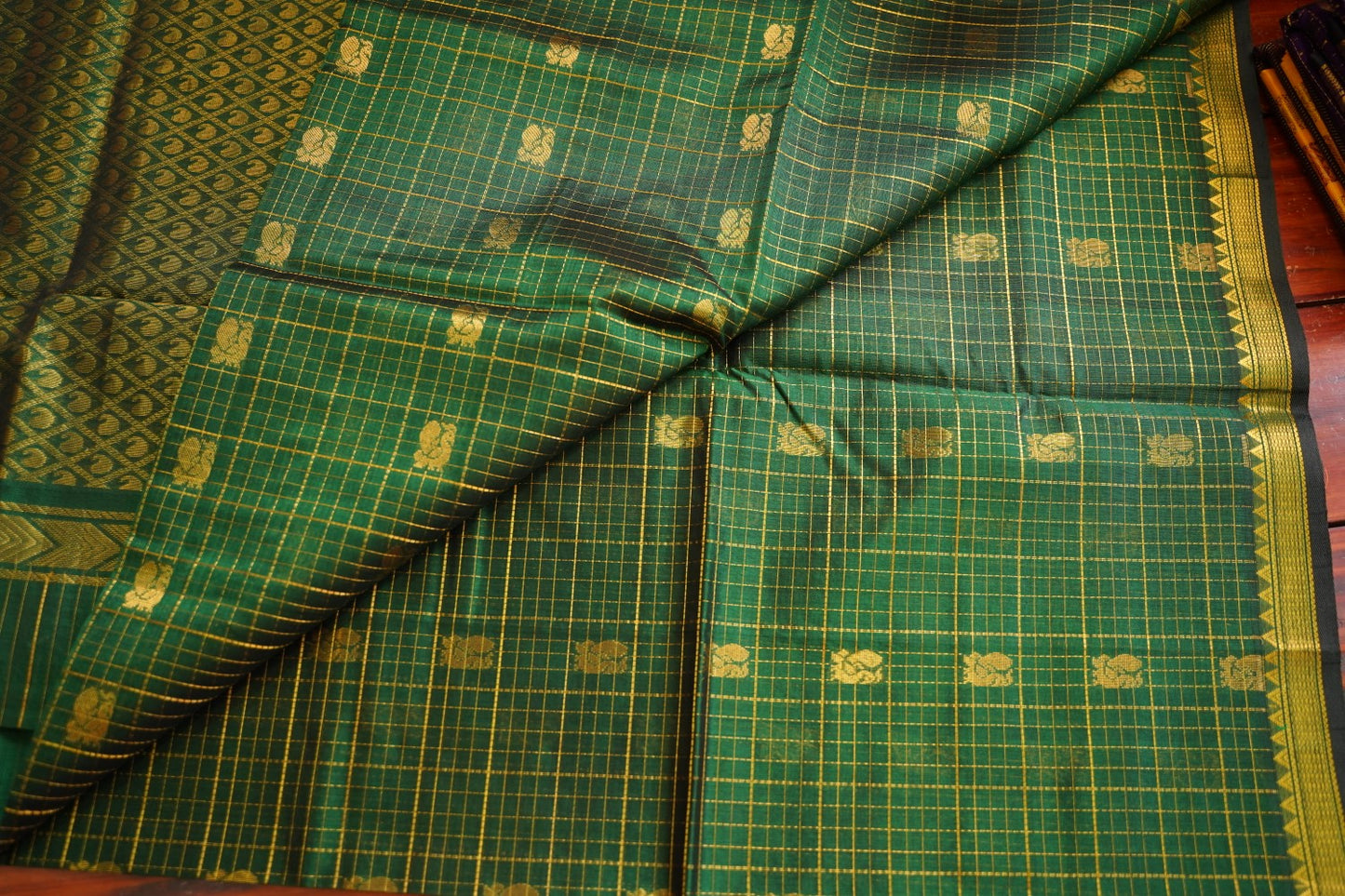 Kanchi Handloom Silk Cotton Saree PC17794
