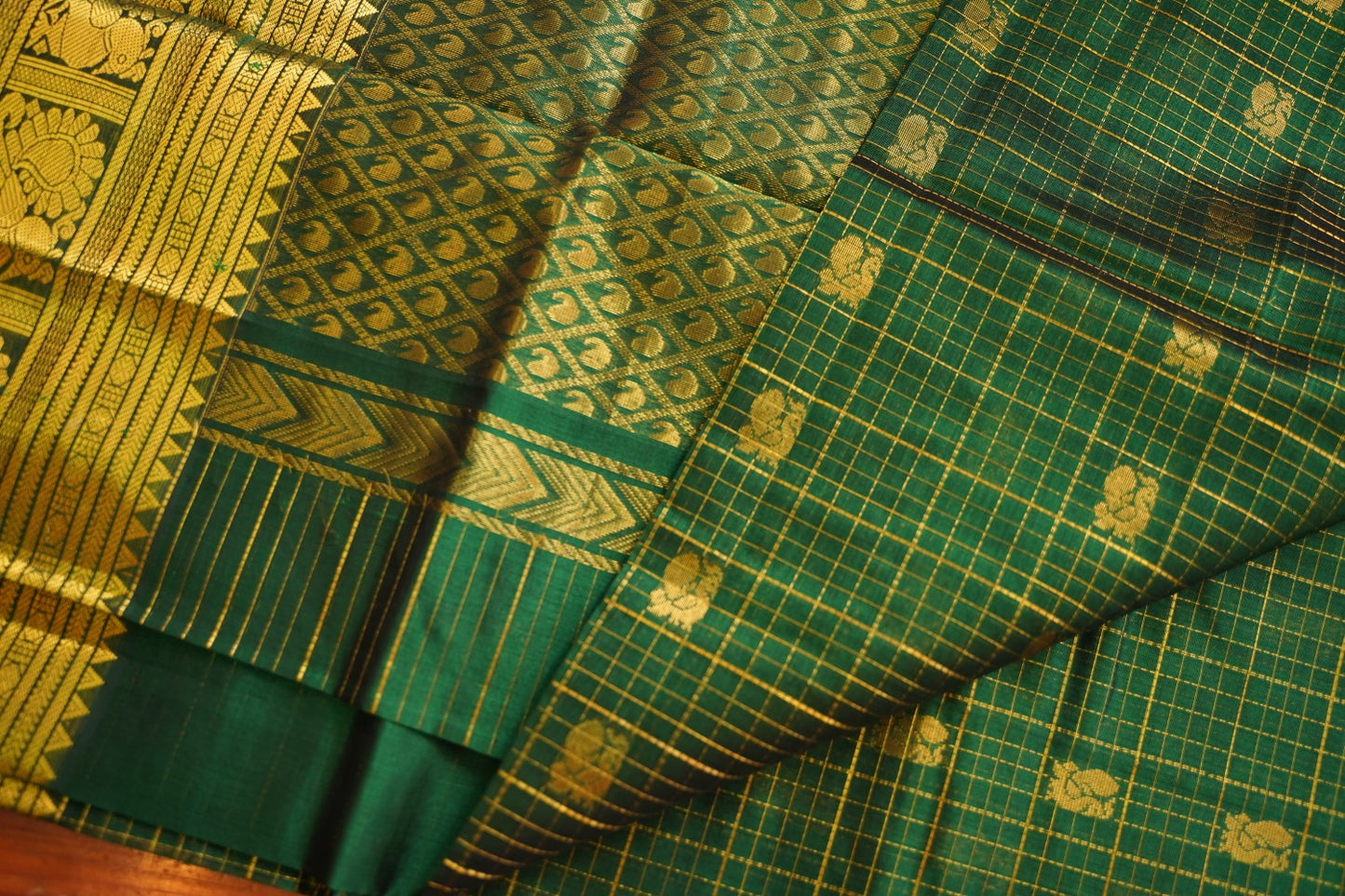 Kanchi Handloom Silk Cotton Saree PC17794