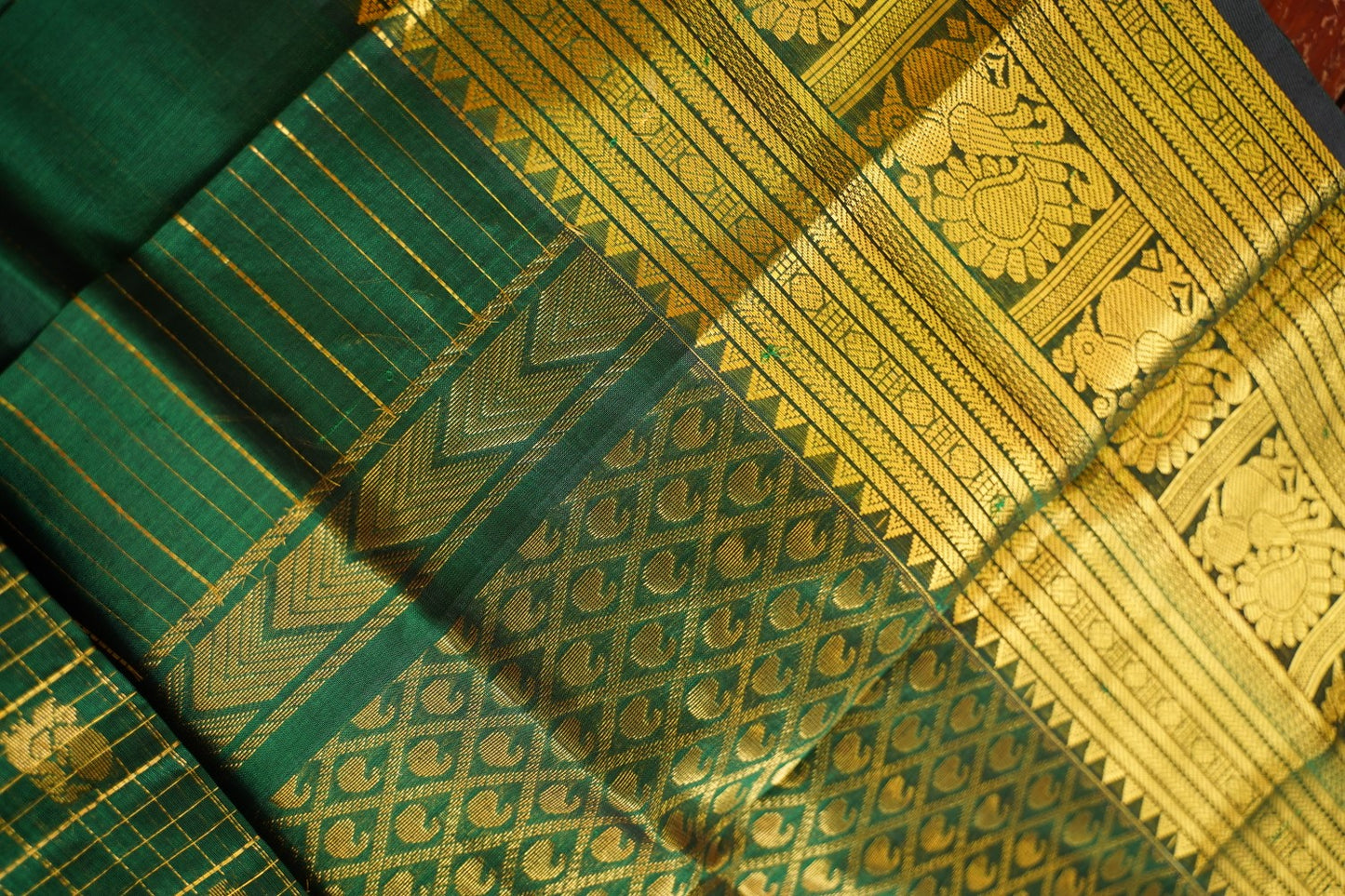 Kanchi Handloom Silk Cotton Saree PC17794