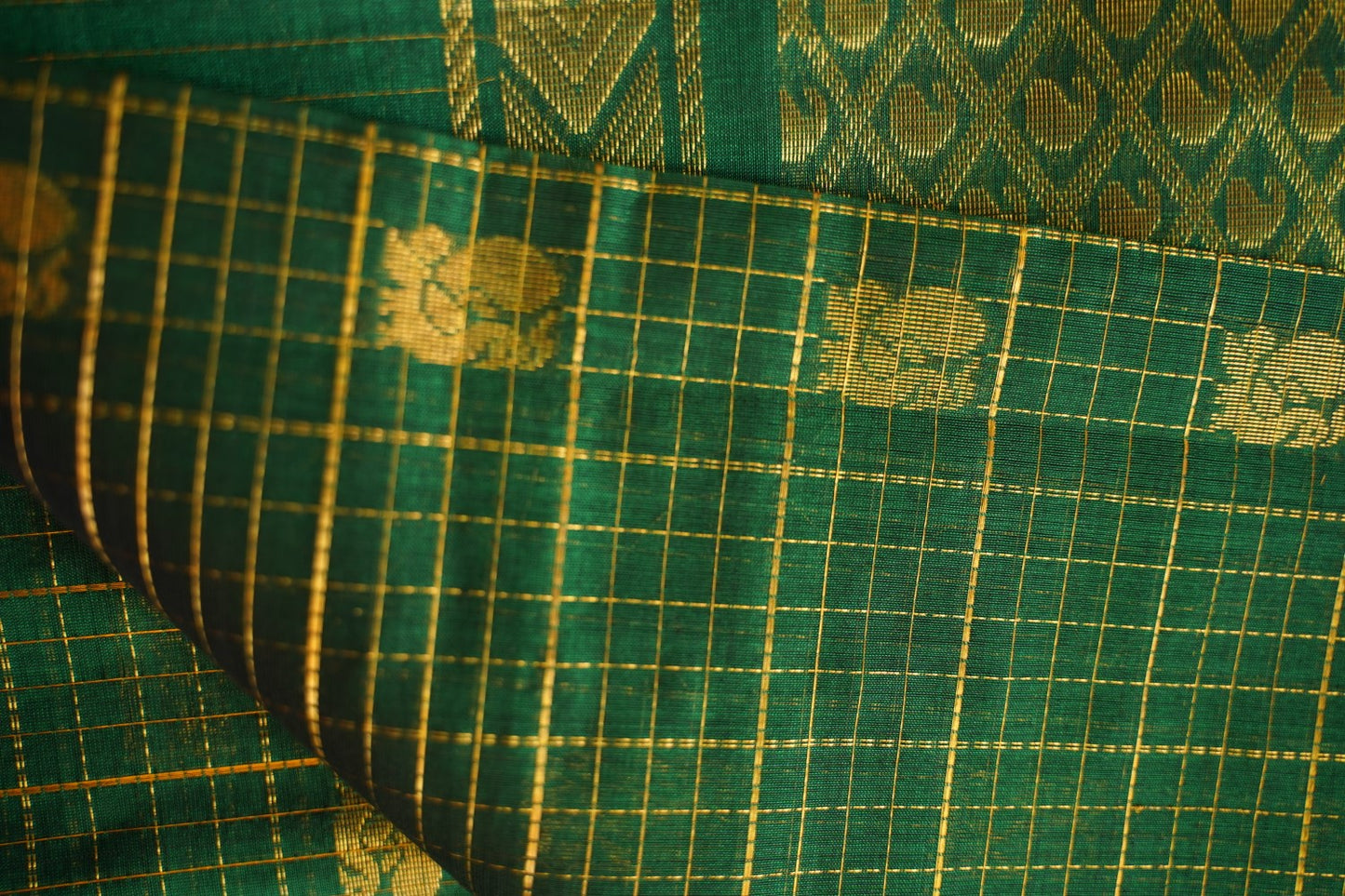 Kanchi Handloom Silk Cotton Saree PC17794