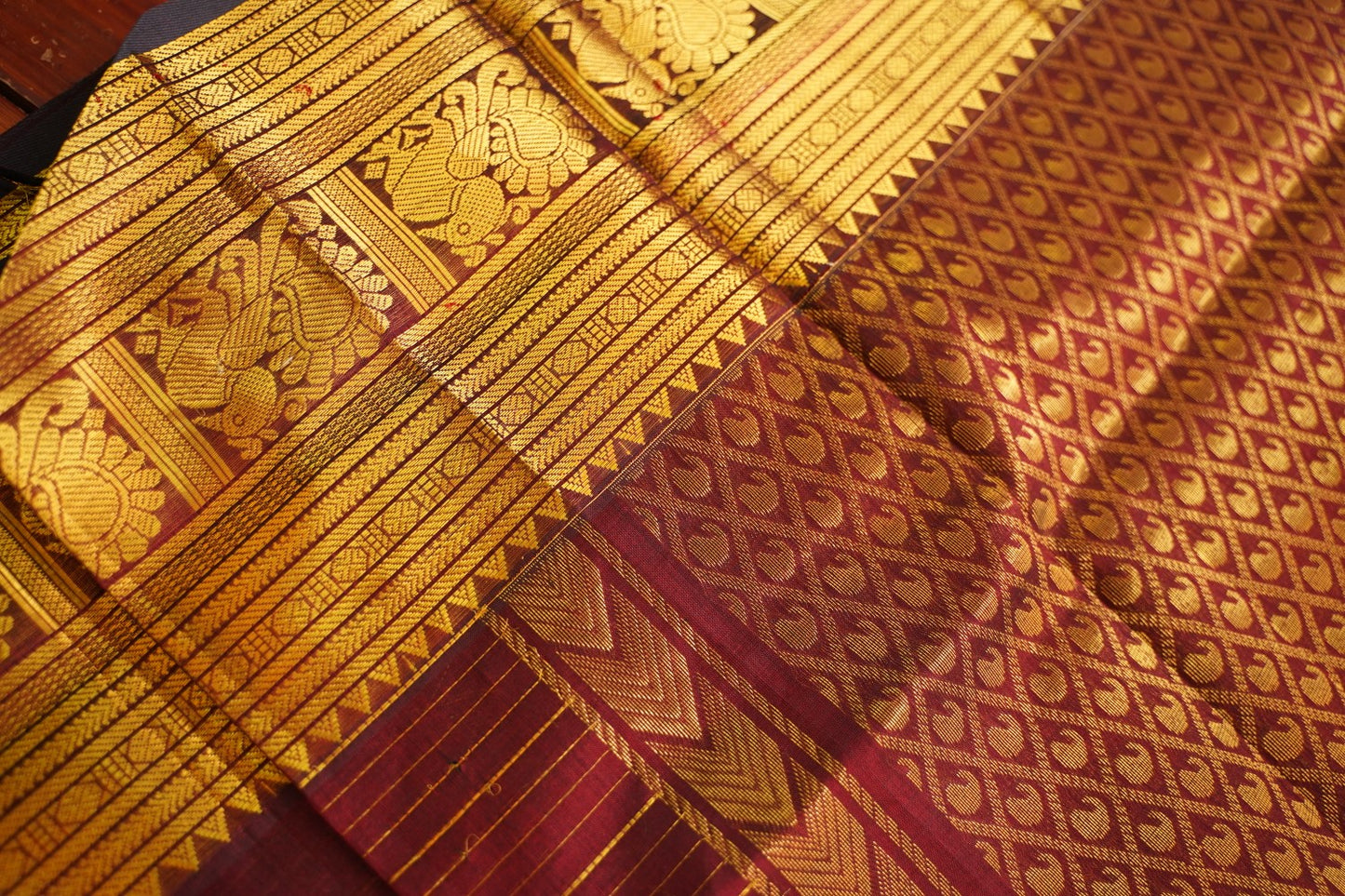 Kanchi Handloom Silk Cotton Saree PC17795