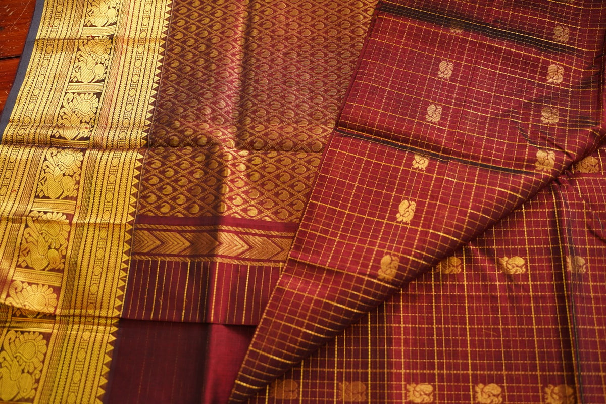 Kanchi Handloom Silk Cotton Saree PC17795
