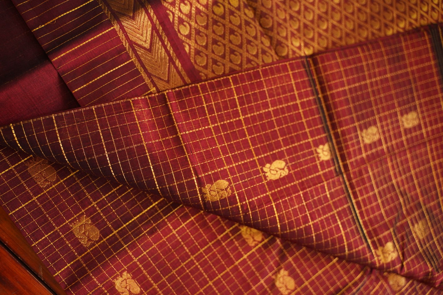 Kanchi Handloom Silk Cotton Saree PC17795