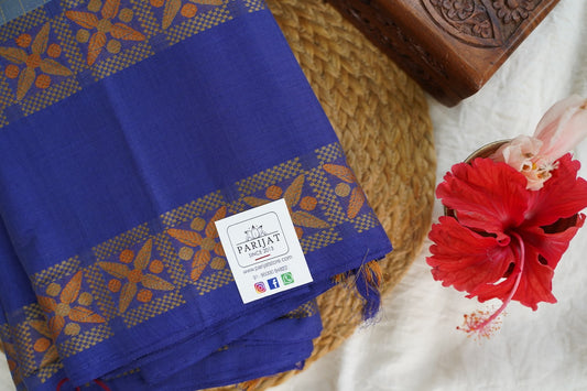 Kanchi handloom Cotton Saree PC15770