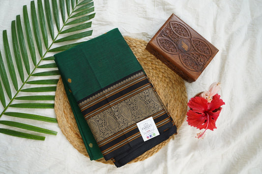 Kanchi handloom Cotton Saree PC15764