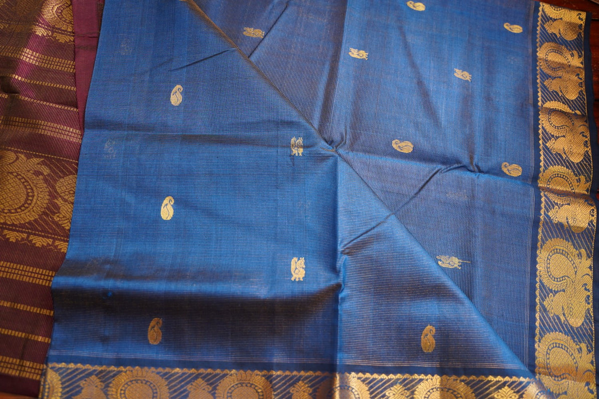 Kanchi Handloom Silk Cotton Saree PC17797