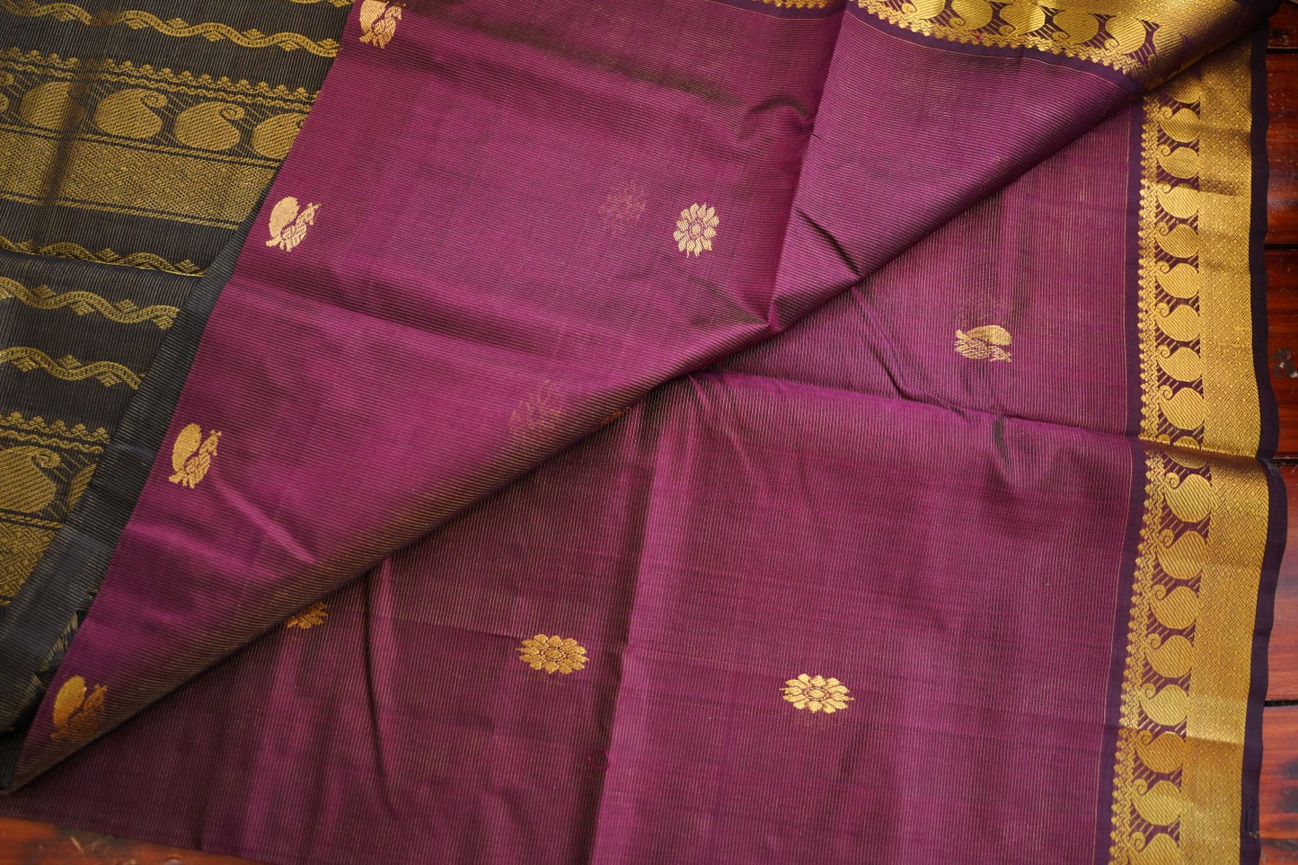 Kanchi Handloom Silk Cotton Saree PC17798