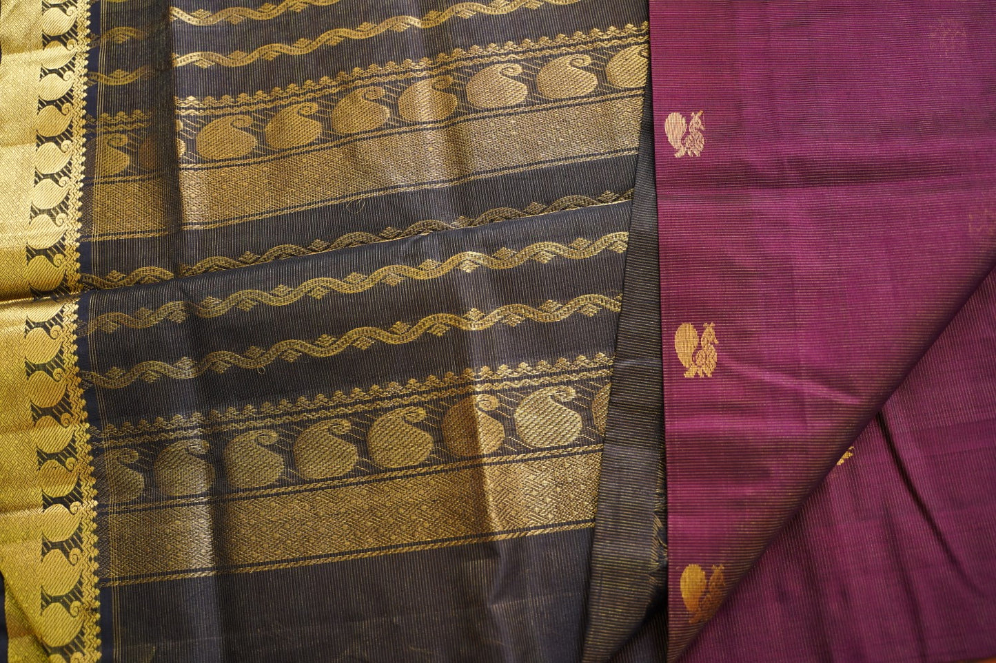 Kanchi Handloom Silk Cotton Saree PC17798