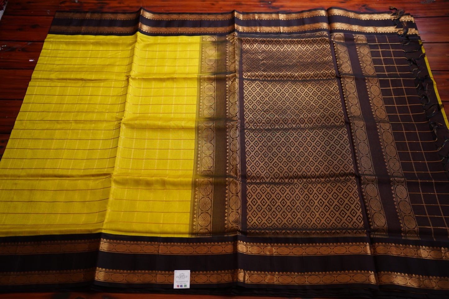 Kanchi Handloom Silk Cotton Saree PC12171
