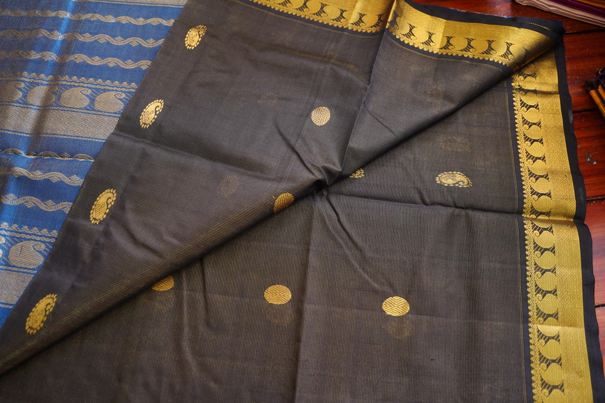Kanchi Handloom Silk Cotton Saree PC17781