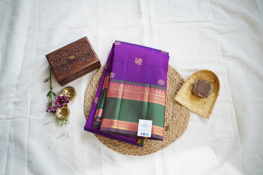 Kanchi Handloom Silk Cotton Saree PC12188